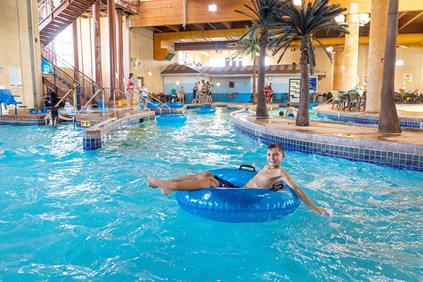 Lazy River at Boji Splash Indoor Waterpark